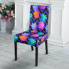 Pineapple Color Art Pattern Dining Chair Slipcover-JORJUNE.COM