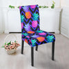 Pineapple Color Art Pattern Dining Chair Slipcover-JORJUNE.COM