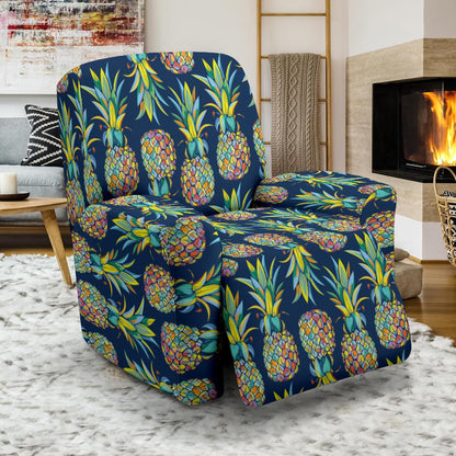 Pineapple Color Art Recliner Slipcover-JORJUNE.COM