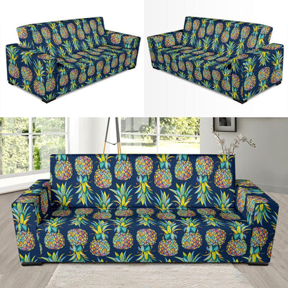 Pineapple Color Art Sofa Slipcover-JORJUNE.COM