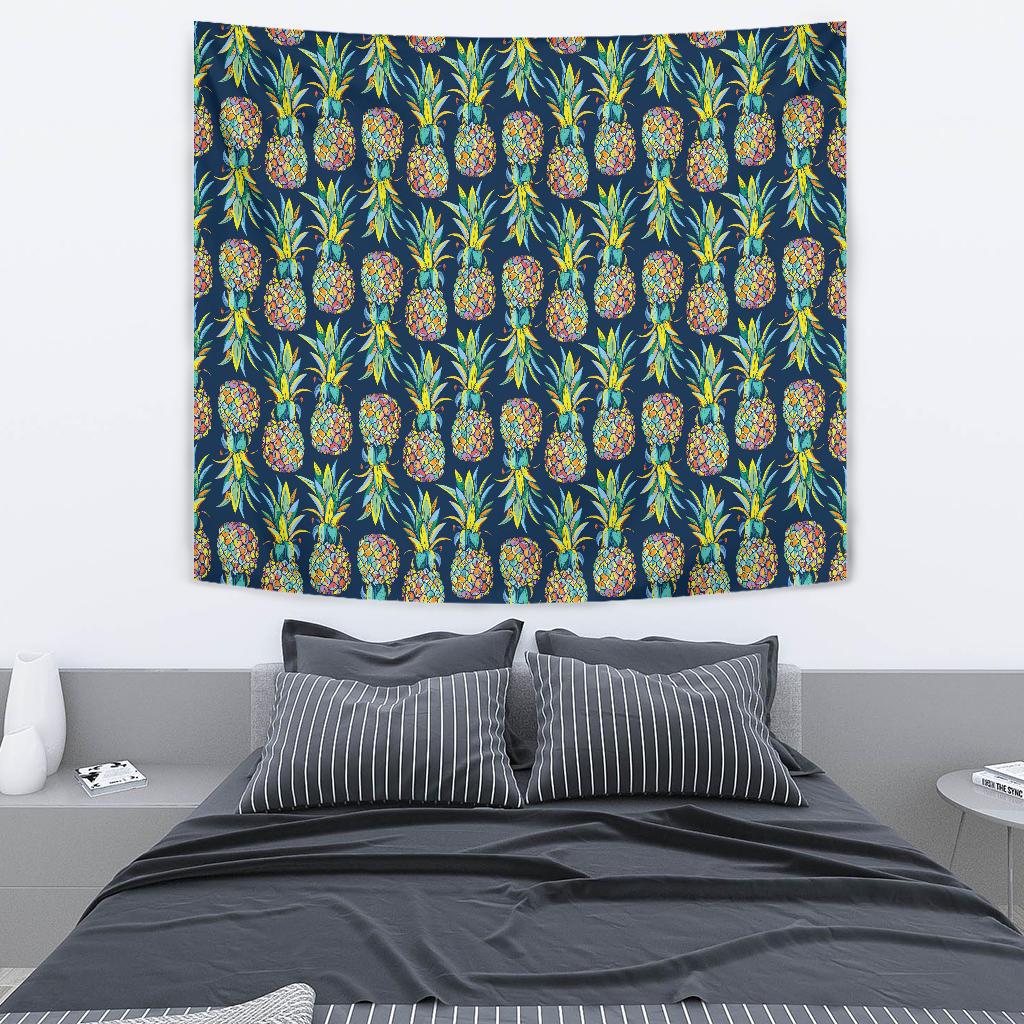 Pineapple Color Art Tapestry