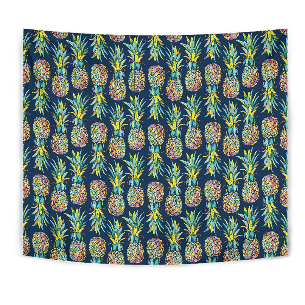 Pineapple Color Art Tapestry
