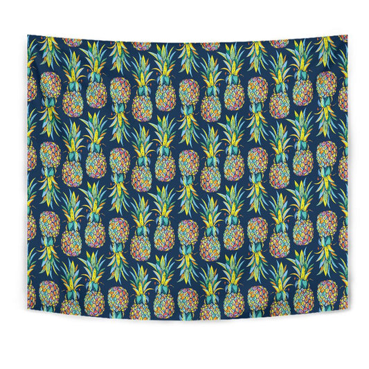 Pineapple Color Art Tapestry