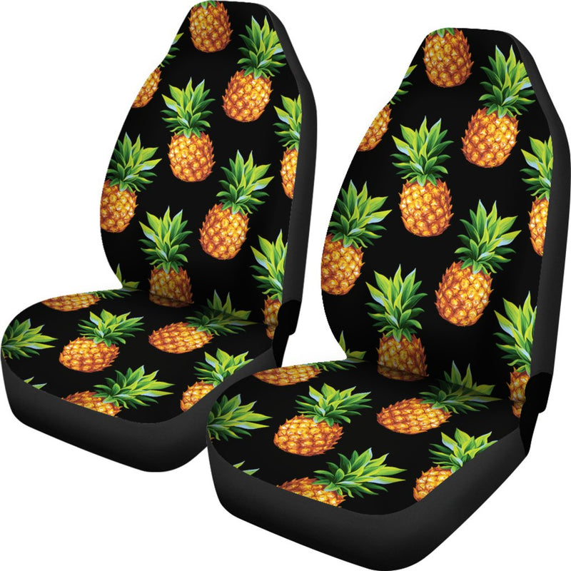 Pineapple Cute Print Design Pattern Universal Fit Car Seat Covers