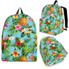 Pineapple Hawaiian Flower Tropical Premium Backpack