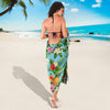 Pineapple Hawaiian Flower Tropical Sarong Pareo Wrap