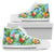 Pineapple Hawaiian Flower Tropical Women High Top Shoes