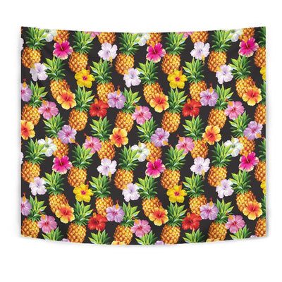 Pineapple Hibiscus Tapestry