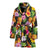 Pineapple Hibiscus Women Bath Robe