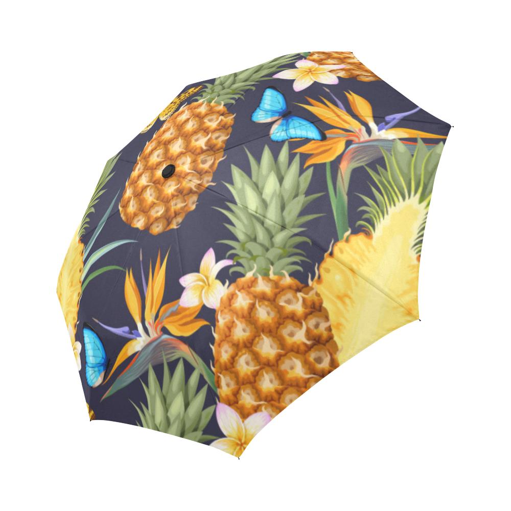 Pineapple Paradise Automatic Foldable Umbrella