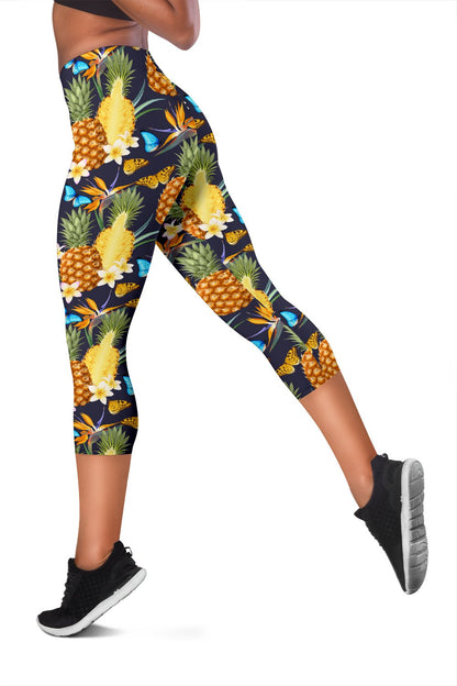 Pineapple Paradise Women Capris