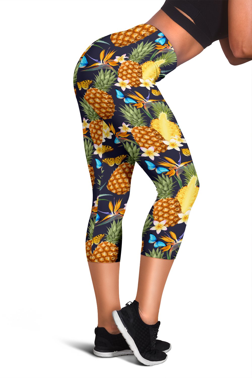 Pineapple Paradise Women Capris