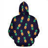 Pineapple Pattern All Over Print Hoodie