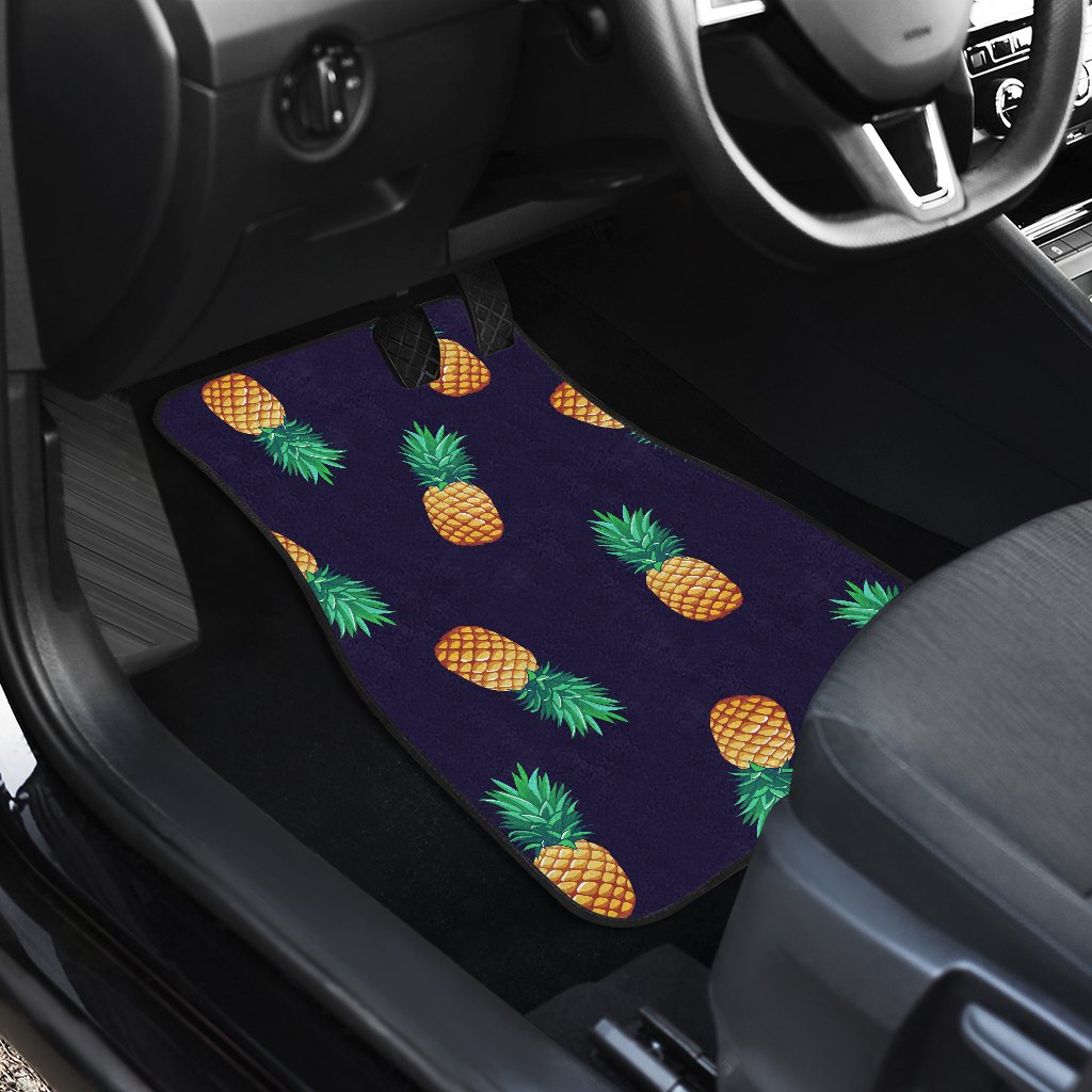Pineapple Pattern Car Floor Mats