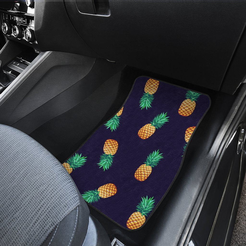 Pineapple Pattern Car Floor Mats