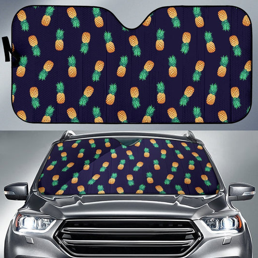 Pineapple Pattern Car Sun Shade-JorJune