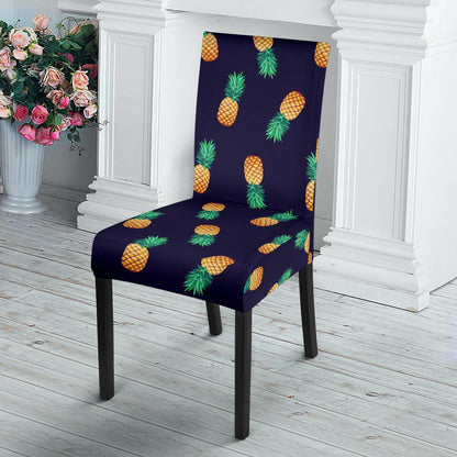 Pineapple Pattern Dining Chair Slipcover-JORJUNE.COM