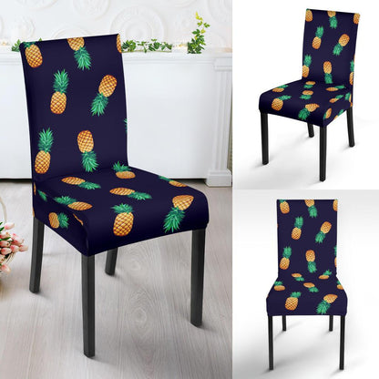 Pineapple Pattern Dining Chair Slipcover-JORJUNE.COM
