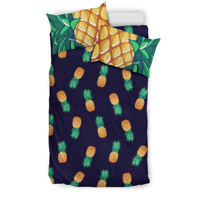 Pineapple Pattern Duvet Cover Bedding Set