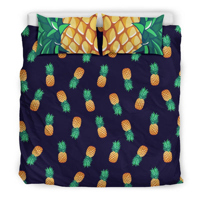 Pineapple Pattern Duvet Cover Bedding Set