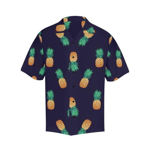 Pineapple Pattern Men Hawaiian Shirt