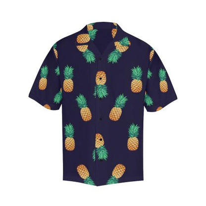 Pineapple Pattern Men Hawaiian Shirt