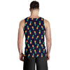 Pineapple Pattern Men Tank Top