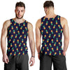 Pineapple Pattern Men Tank Top