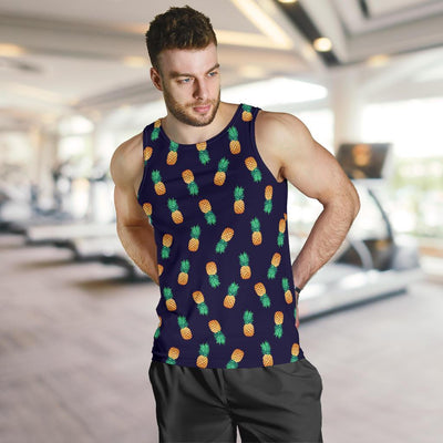 Pineapple Pattern Men Tank Top