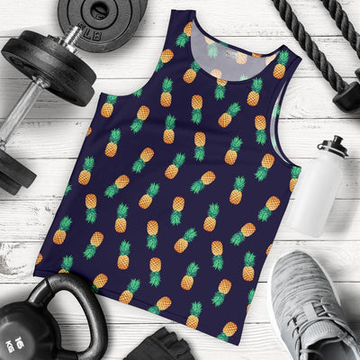 Pineapple Pattern Men Tank Top