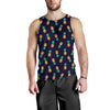 Pineapple Pattern Men Tank Top