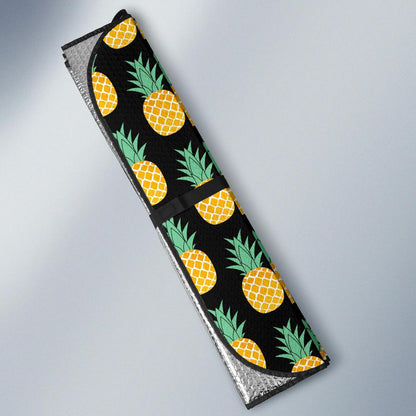 Pineapple Pattern Print Design A03 Car Sun Shades-JORJUNE.COM