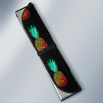 Pineapple Pattern Print Design A05 Car Sun Shades-JORJUNE.COM