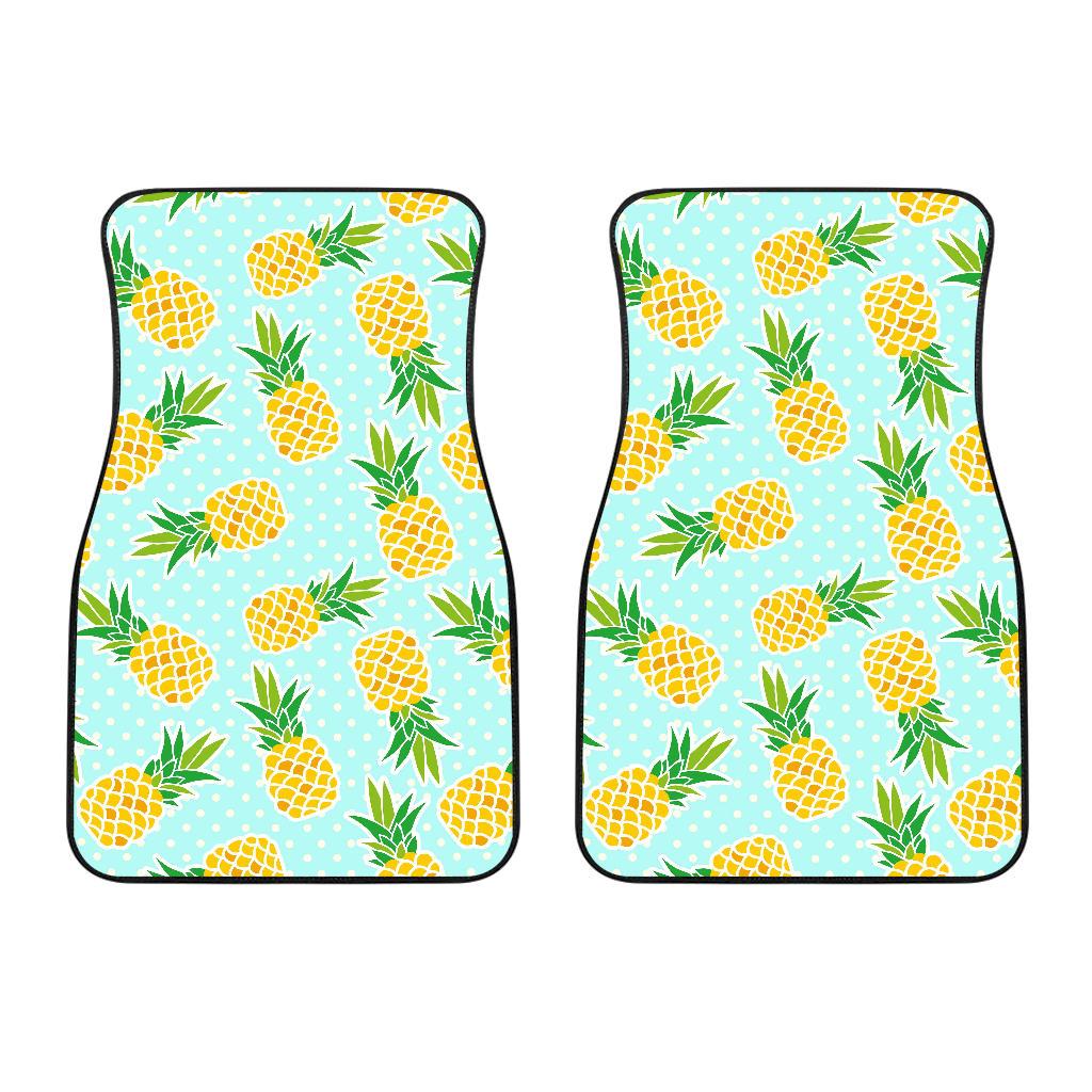 Pineapple Pattern Print Design PP01 Car Floor Mats-JORJUNE.COM