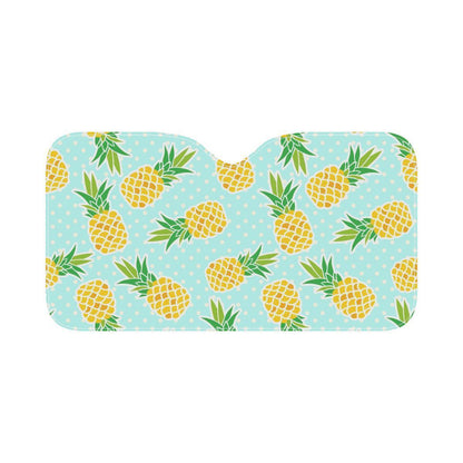 Pineapple Pattern Print Design PP01 Car Sun Shade-JorJune