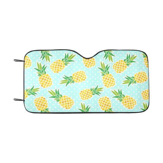 Pineapple Pattern Print Design PP01 Car Sun Shade-JorJune