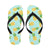 Pineapple Pattern Print Design PP01 Flip Flops-JorJune