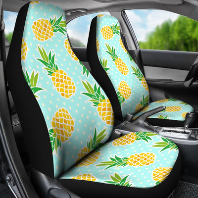 Pineapple Pattern Print Design PP01 Universal Fit Car Seat Covers-JorJune