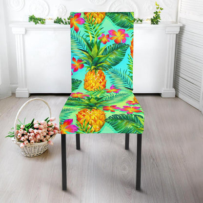 Pineapple Pattern Print Design PP010 Dining Chair Slipcover-JORJUNE.COM