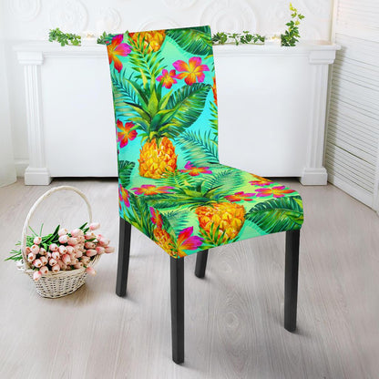 Pineapple Pattern Print Design PP010 Dining Chair Slipcover-JORJUNE.COM