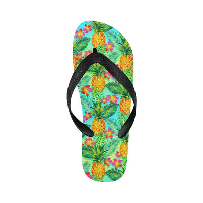 Pineapple Pattern Print Design PP010 Flip Flops-JorJune