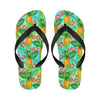 Pineapple Pattern Print Design PP010 Flip Flops-JorJune