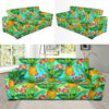 Pineapple Pattern Print Design PP010 Sofa Slipcover-JORJUNE.COM