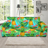 Pineapple Pattern Print Design PP010 Sofa Slipcover-JORJUNE.COM