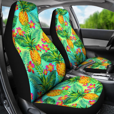 Pineapple Pattern Print Design PP010 Universal Fit Car Seat Covers-JorJune