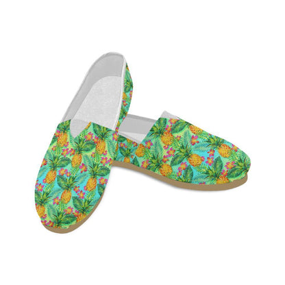 Pineapple Pattern Print Design PP010 Women Casual Shoes-JorJune.com