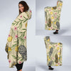 Pineapple Pattern Print Design PP012 Hooded Blanket-JORJUNE.COM