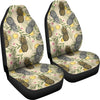 Pineapple Pattern Print Design PP012 Universal Fit Car Seat Covers-JorJune