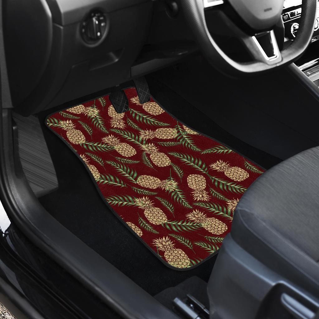 Pineapple Pattern Print Design PP013 Car Floor Mats-JORJUNE.COM