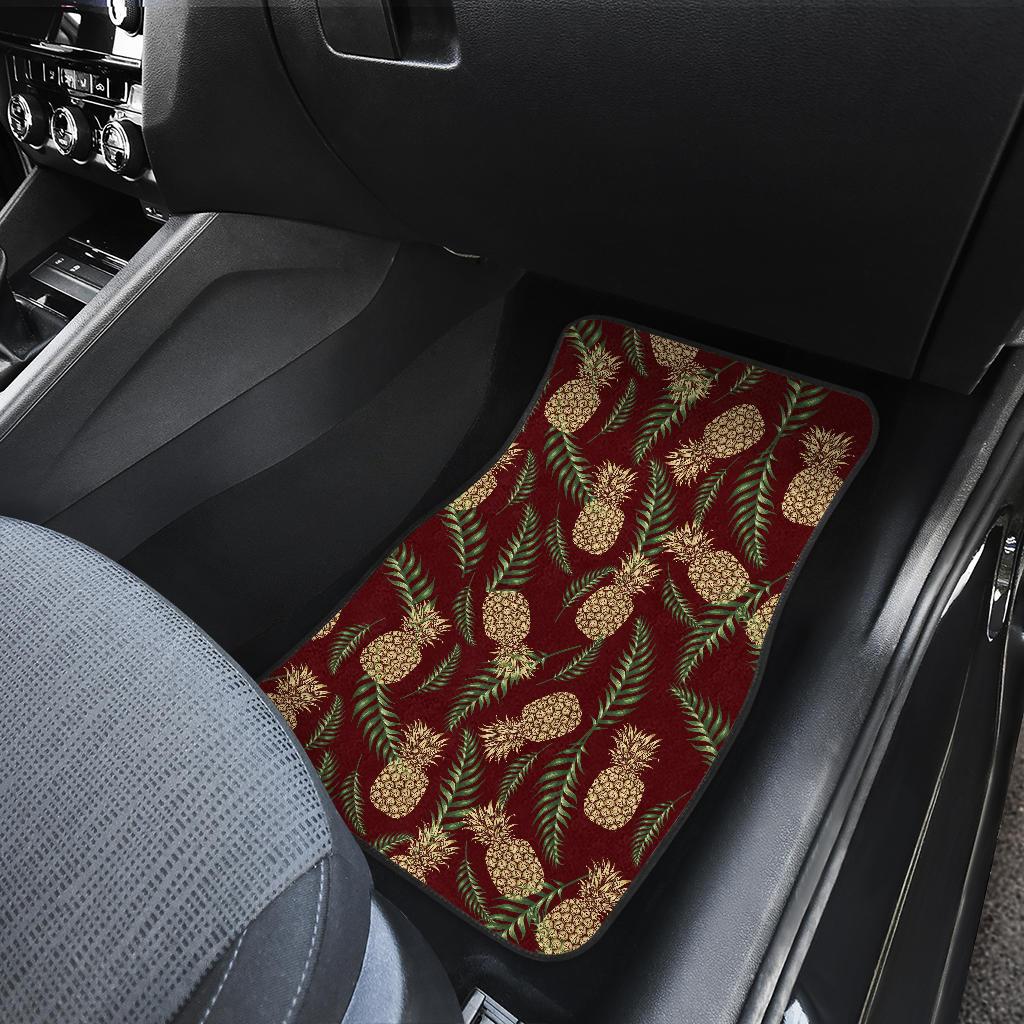 Pineapple Pattern Print Design PP013 Car Floor Mats-JORJUNE.COM